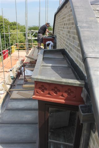 incredible attention to detail in the lead work