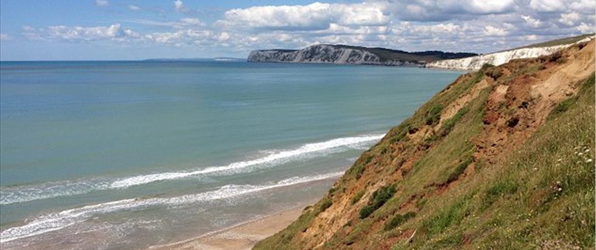 The Red Cliffs at Compton Bay