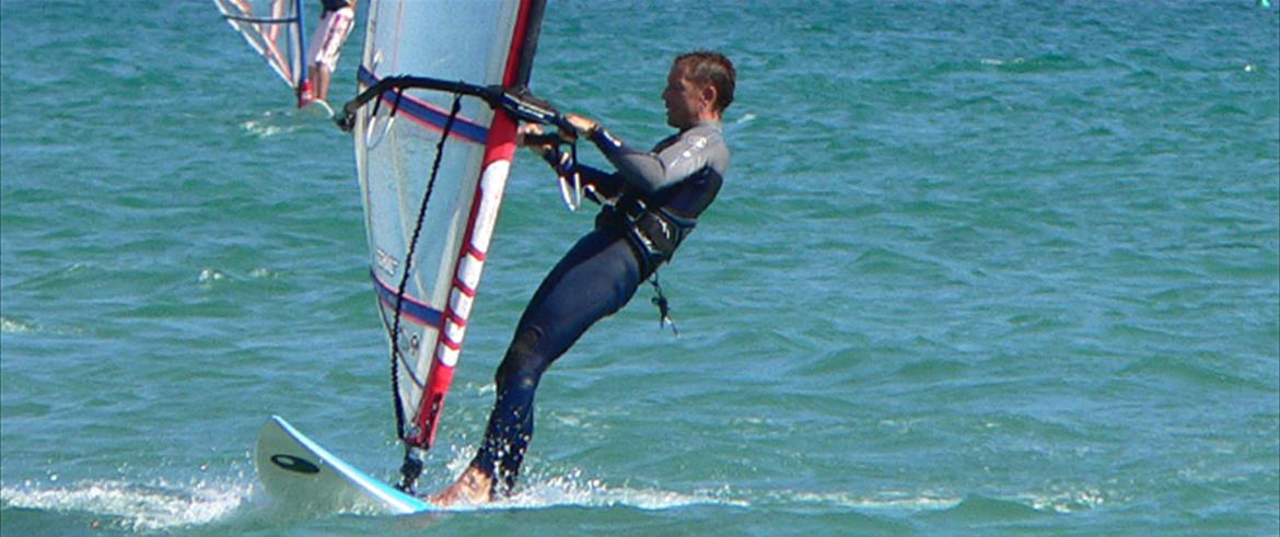 windsurfing Isle of Wight