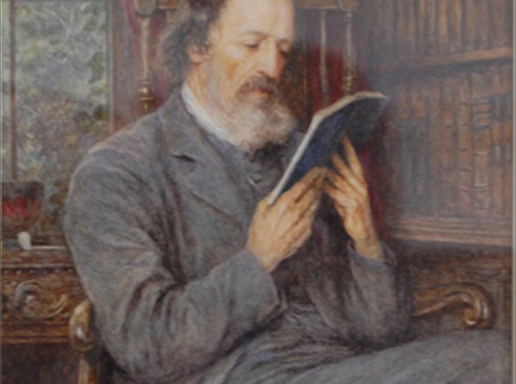 Every evening Alfred, Lord Tennyson, read the poetry that he was working on to his wife Emily