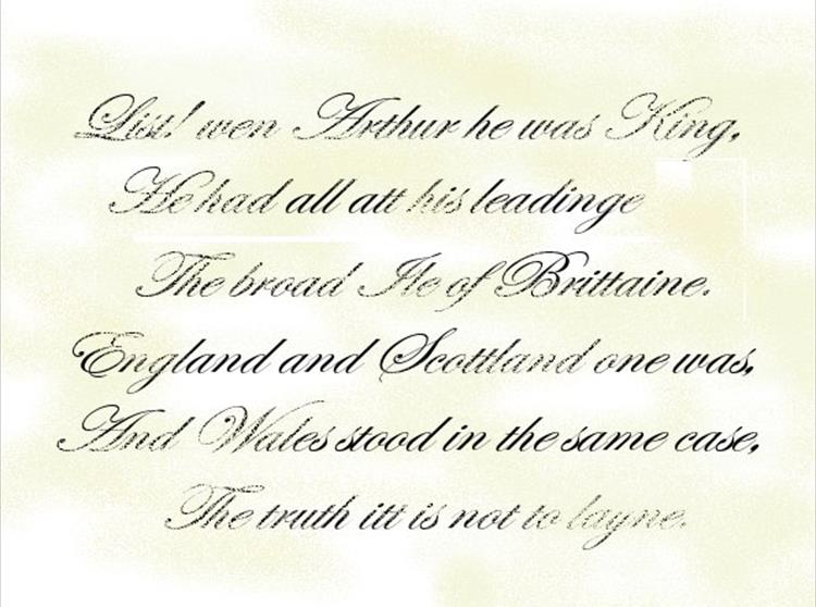 Before the standardisation of English some of the most popular texts such as ‘Sir Gawain and the Greene Knight’ were written in dialect.