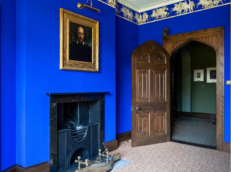 From Athens to Farringford: The Story Behind the Blue Room Wallpaper