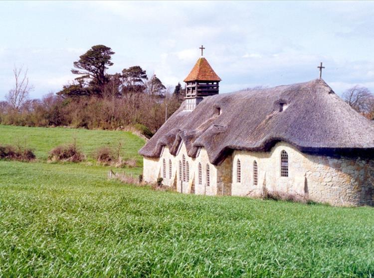 There are two fine old churches in Freshwater; St Agnes Church at Freshwater Bay and All Saints' Church in the old part of Freshwater close to The Causway