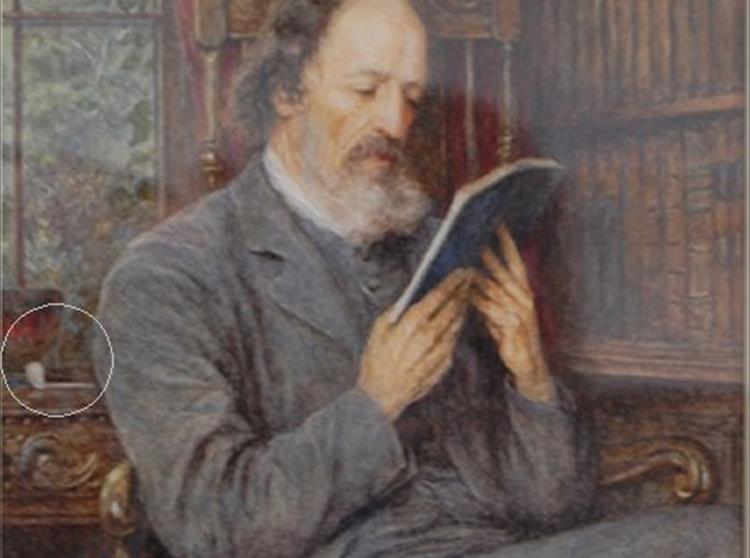  Alfred, Lord Tennyson, despite his wife’s delicate constitution and dislike of the habit, was a heavy smoker.
