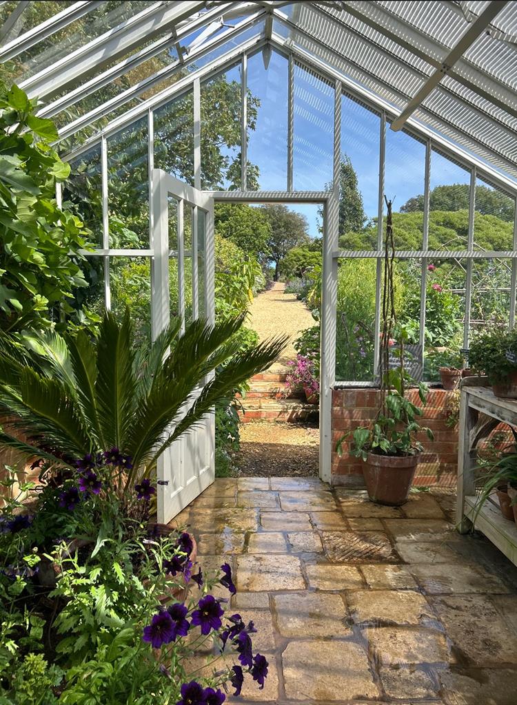 restored victorian greenhouse