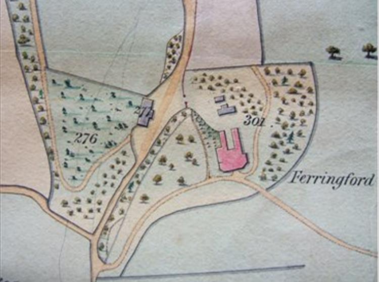 18th Century Freshwater map