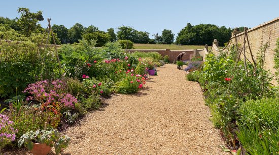 Walled garden at farringford